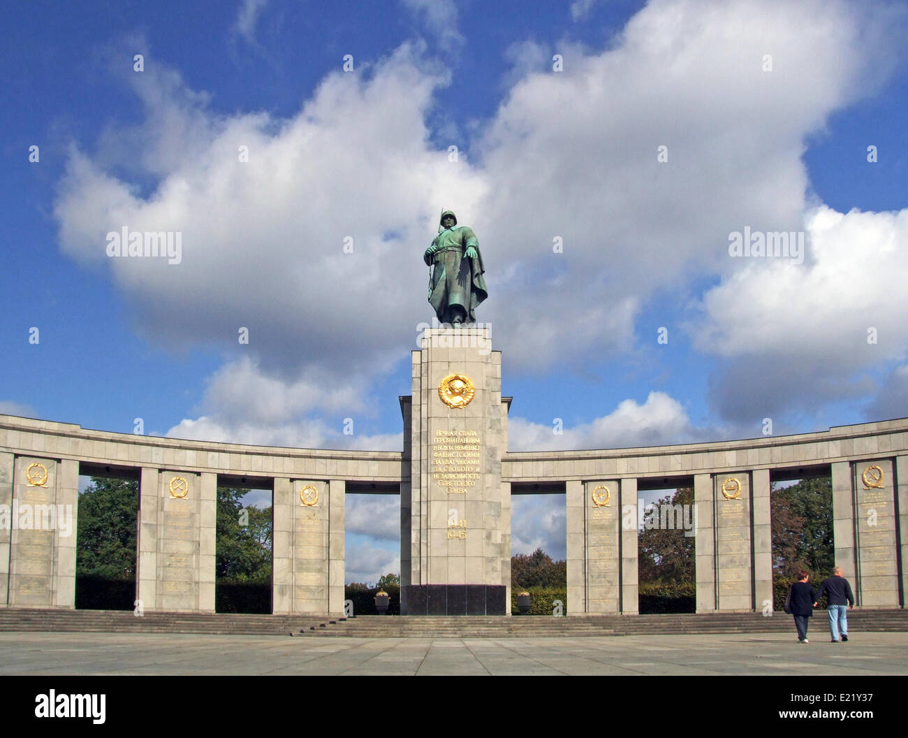 sowjetischen Ehrenmal Deutschland Berlin Stockfoto