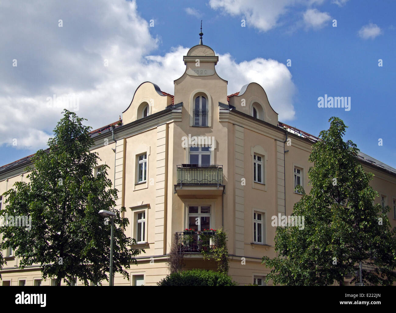 ein altes Gebäude Stockfoto