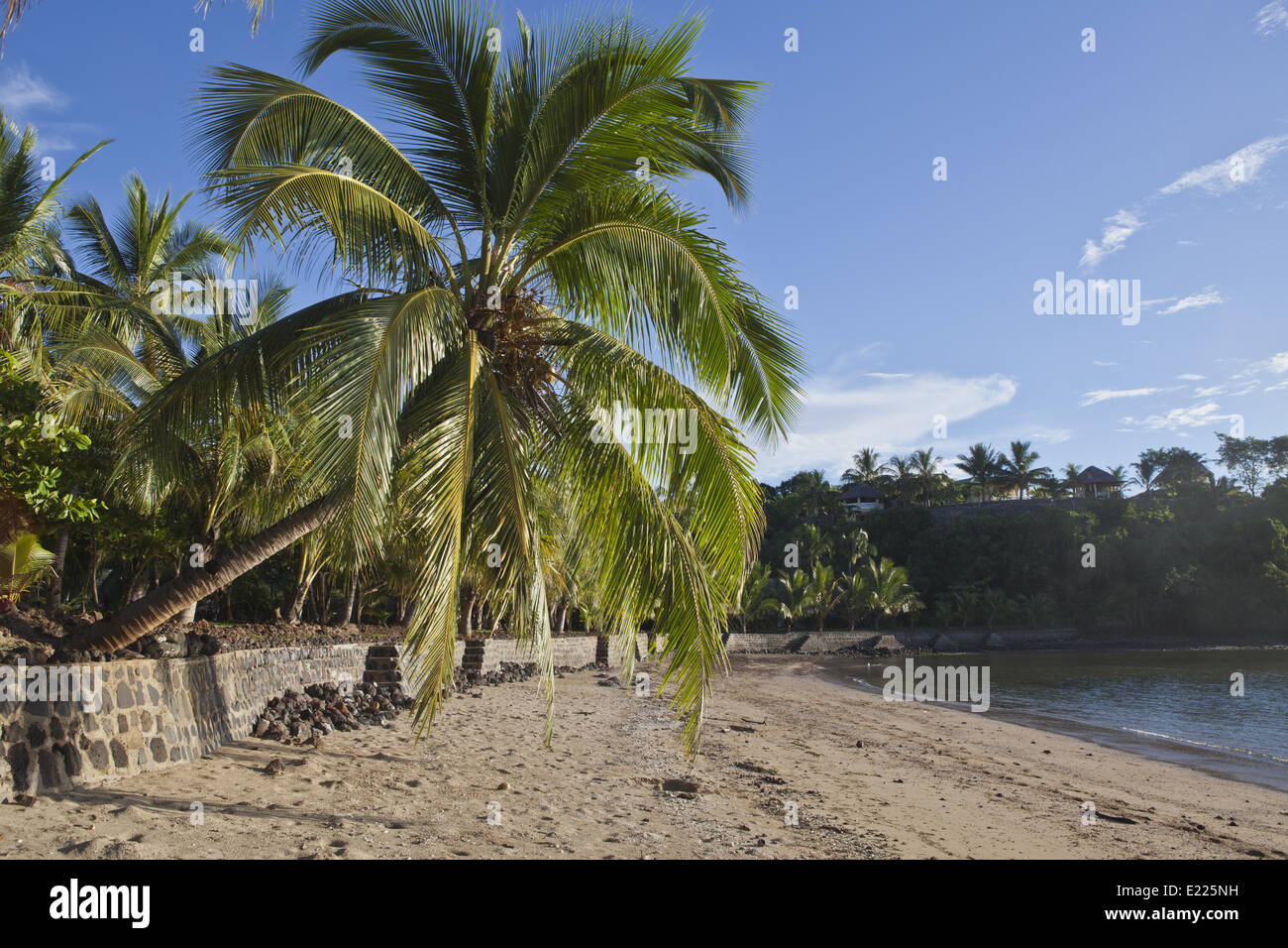 Palm Beach von Nosy Be, Madagaskar, Afrika Stockfoto