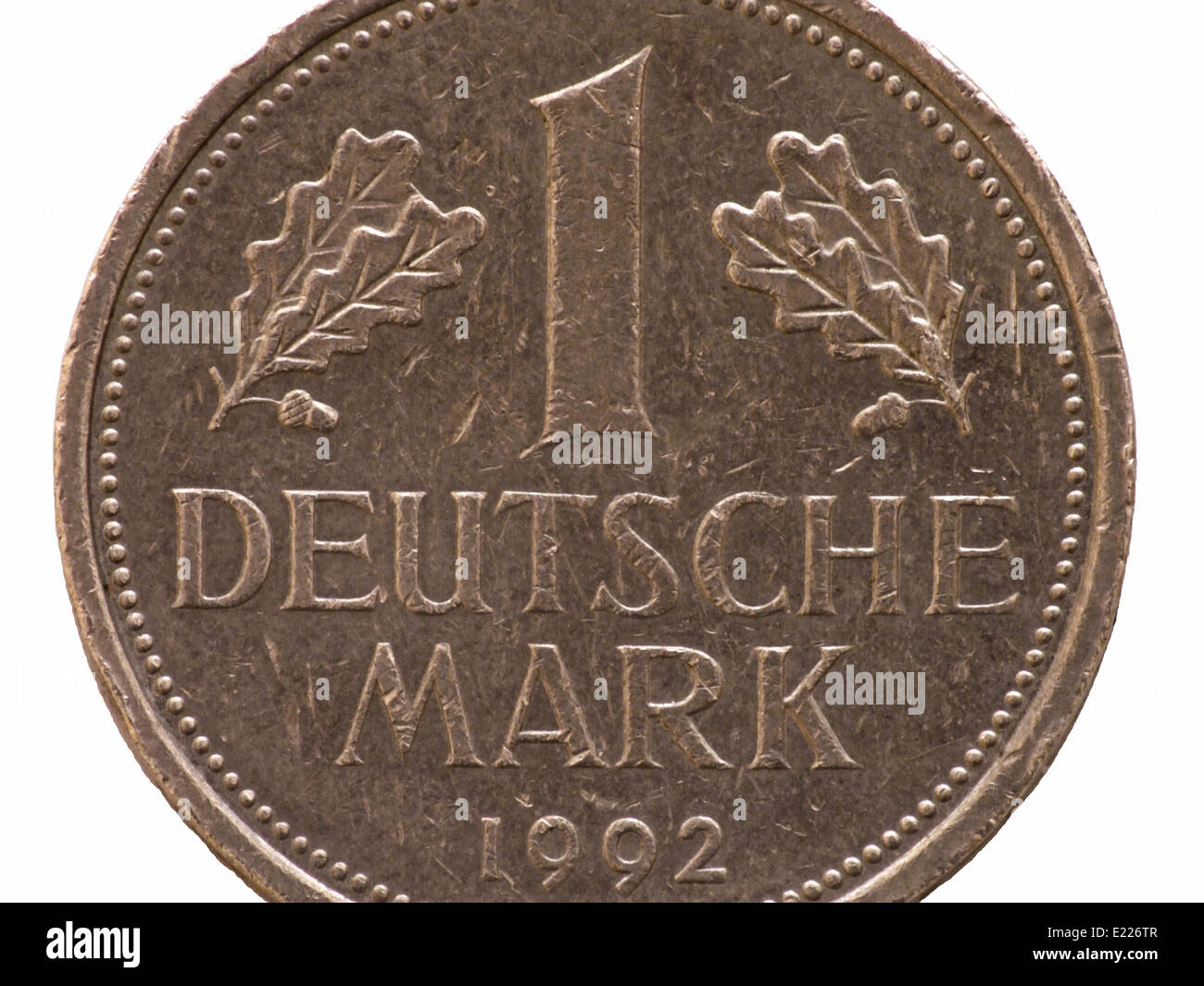 Deutsche Mark Stockfoto