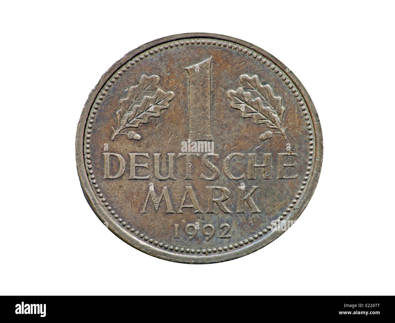 Deutsche Mark Stockfoto