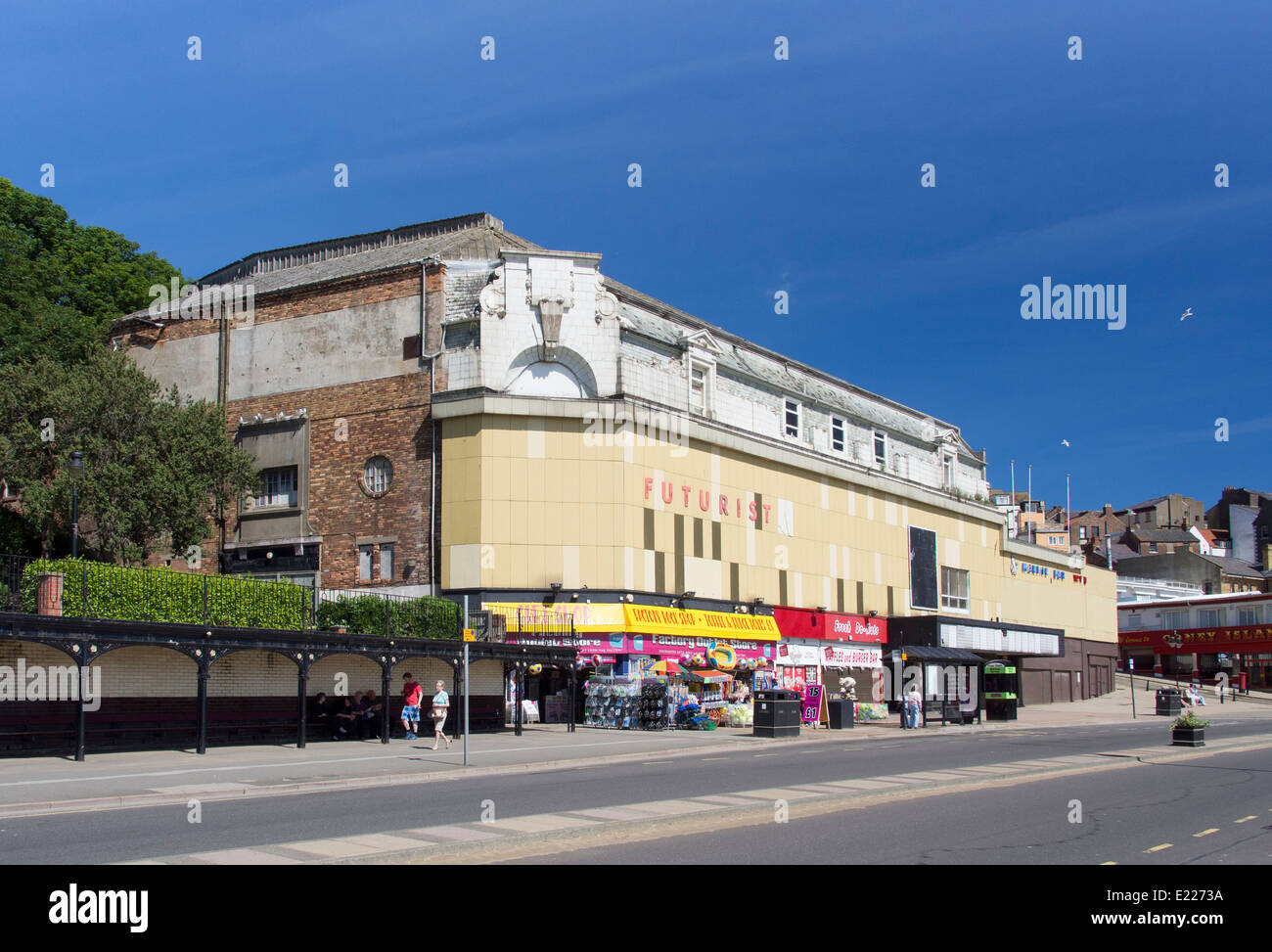 Futuristische Theater Scarboroug drohten mit Schließung 2013 Stockfoto