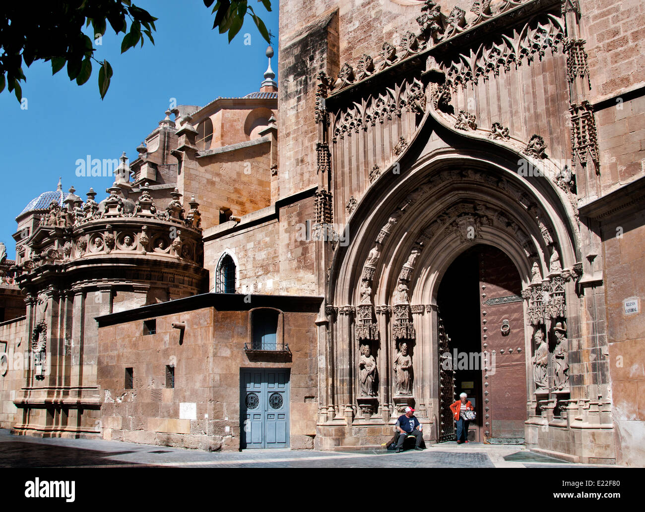 Kathedrale von Murcia - Plaza del Cardenal Belluga Spanien spanische Andalusien Stockfoto