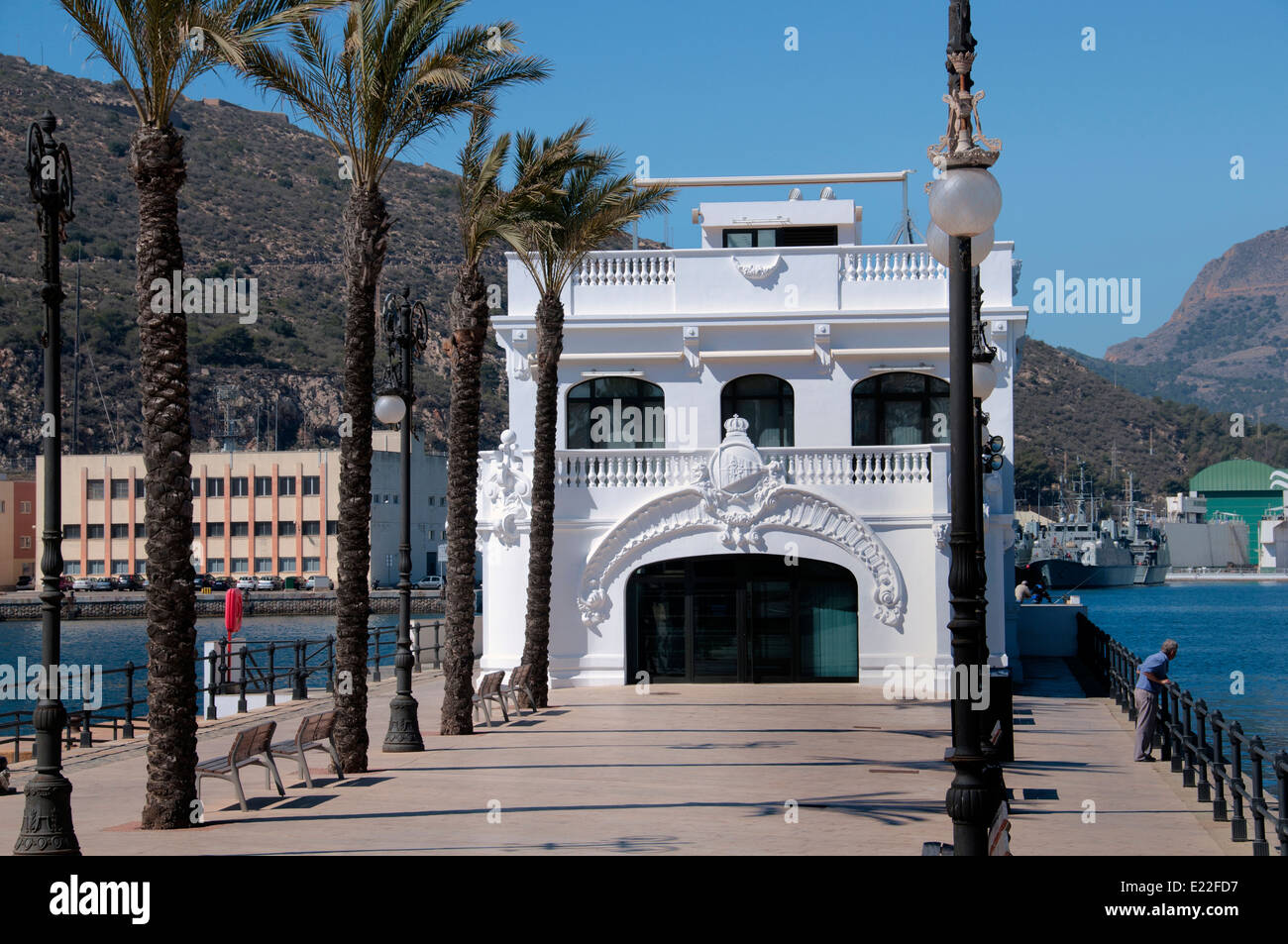 Puerto Deportivo - Port Hafen - Cartagena Spanien Spanisch Stockfoto