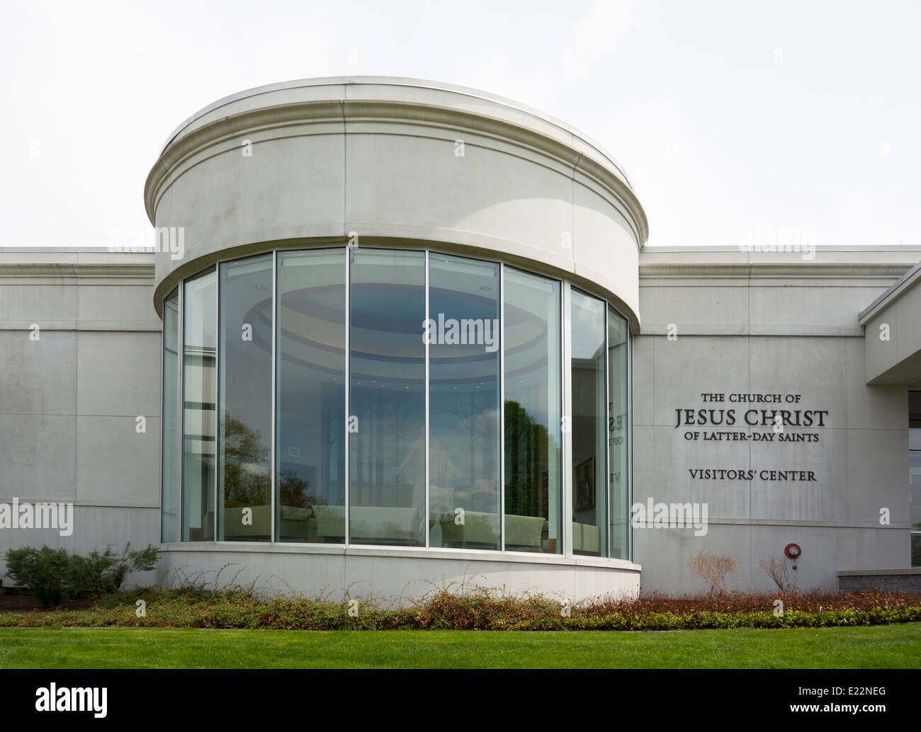 Kirche von Jesus Christus von Letzten Tagesheiligen in Palmyra New York Stockfoto