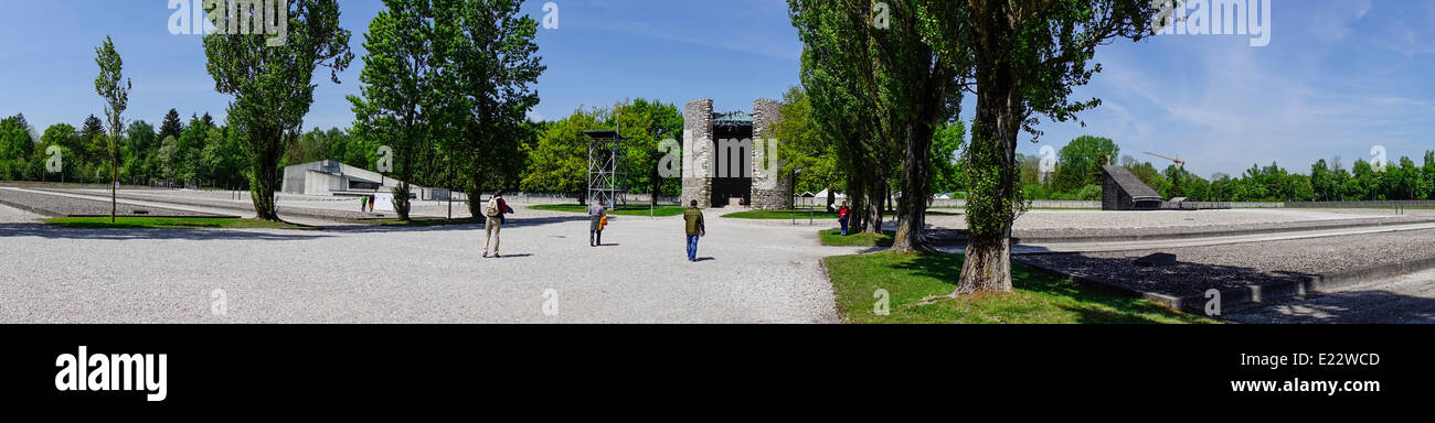 Deutschland, Bayern, KZ-Gedenkstätte Dachau, KZ-Gedenkstätte Dachau bei München Stockfoto