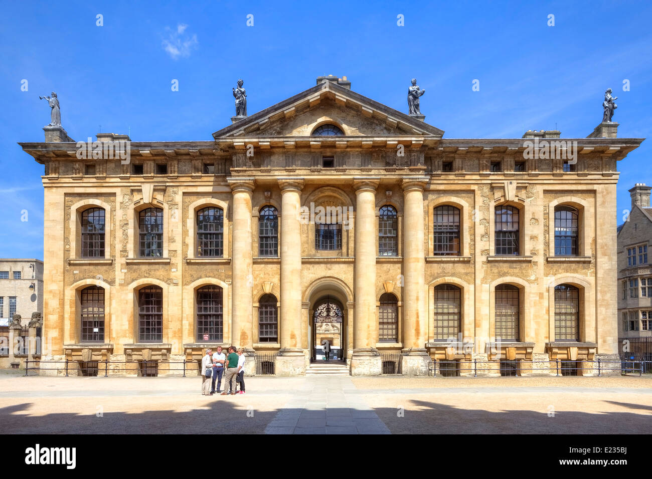 Bodleian Bibliothek, Oxford, Oxfordshire, England, Vereinigtes Königreich Stockfoto