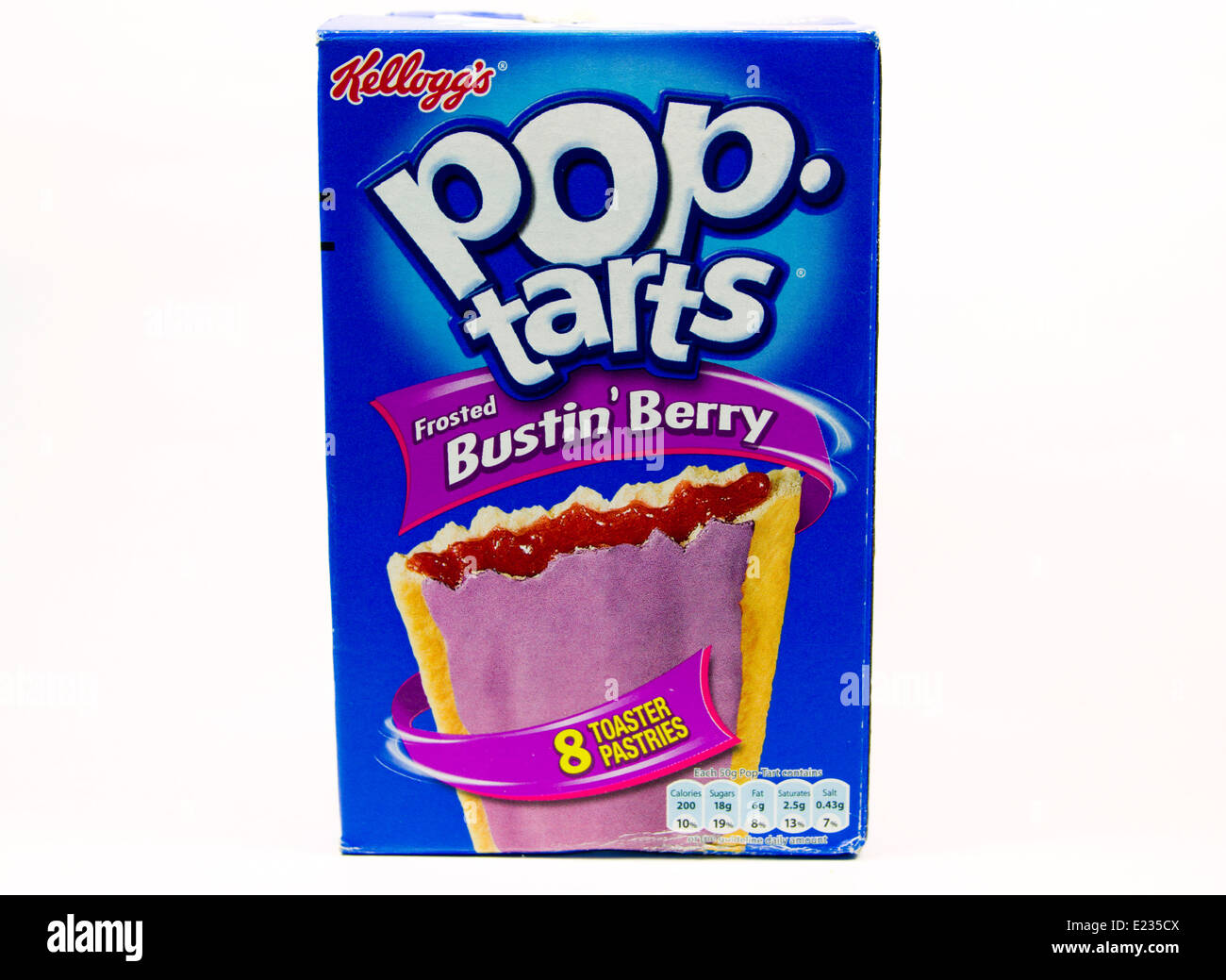 Pop Tarts box Stockfoto