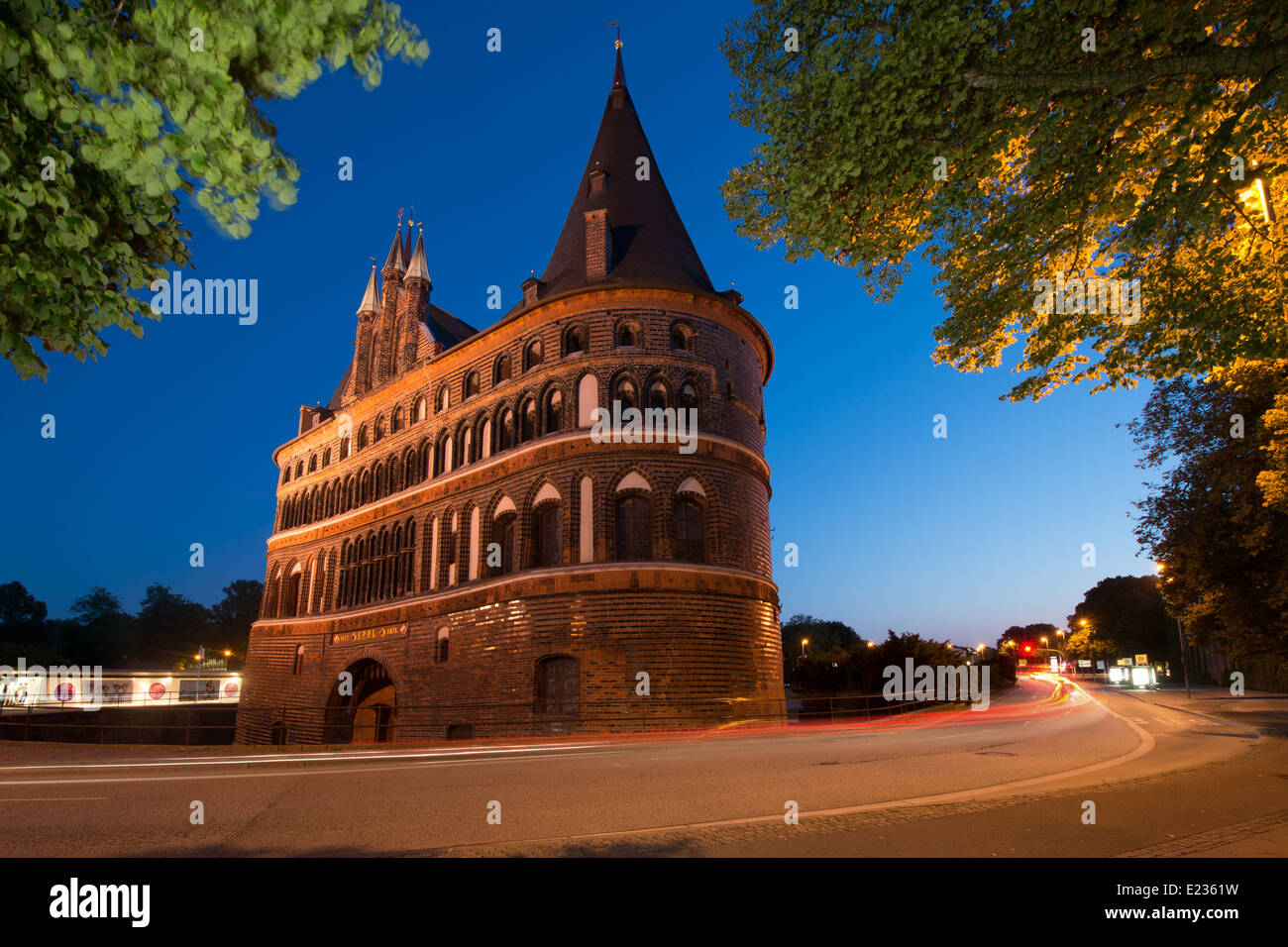 Holstentor, Lübeck, Schleswig-Holstein, Deutschland Stockfoto