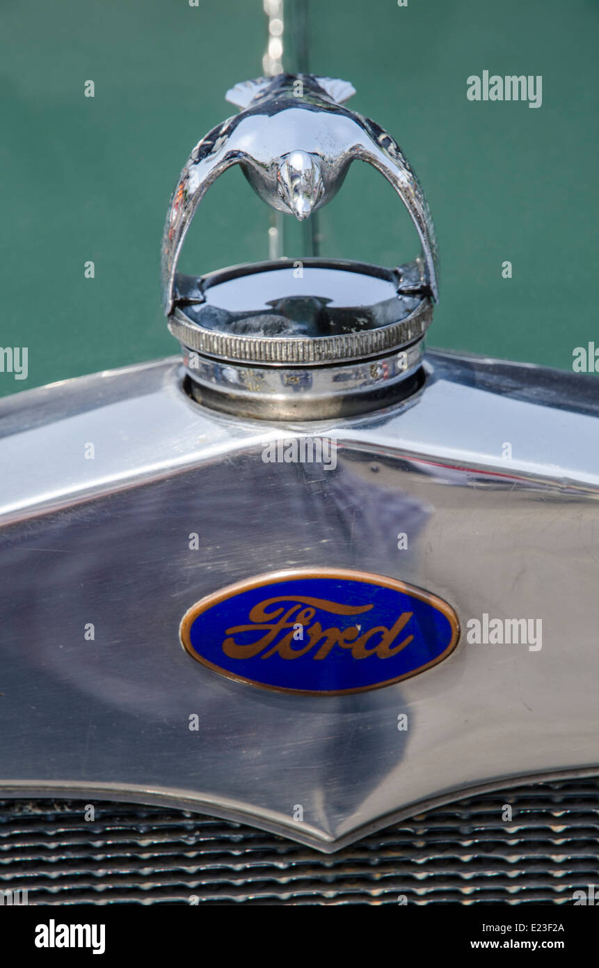Classic Ford Auto. Stockfoto