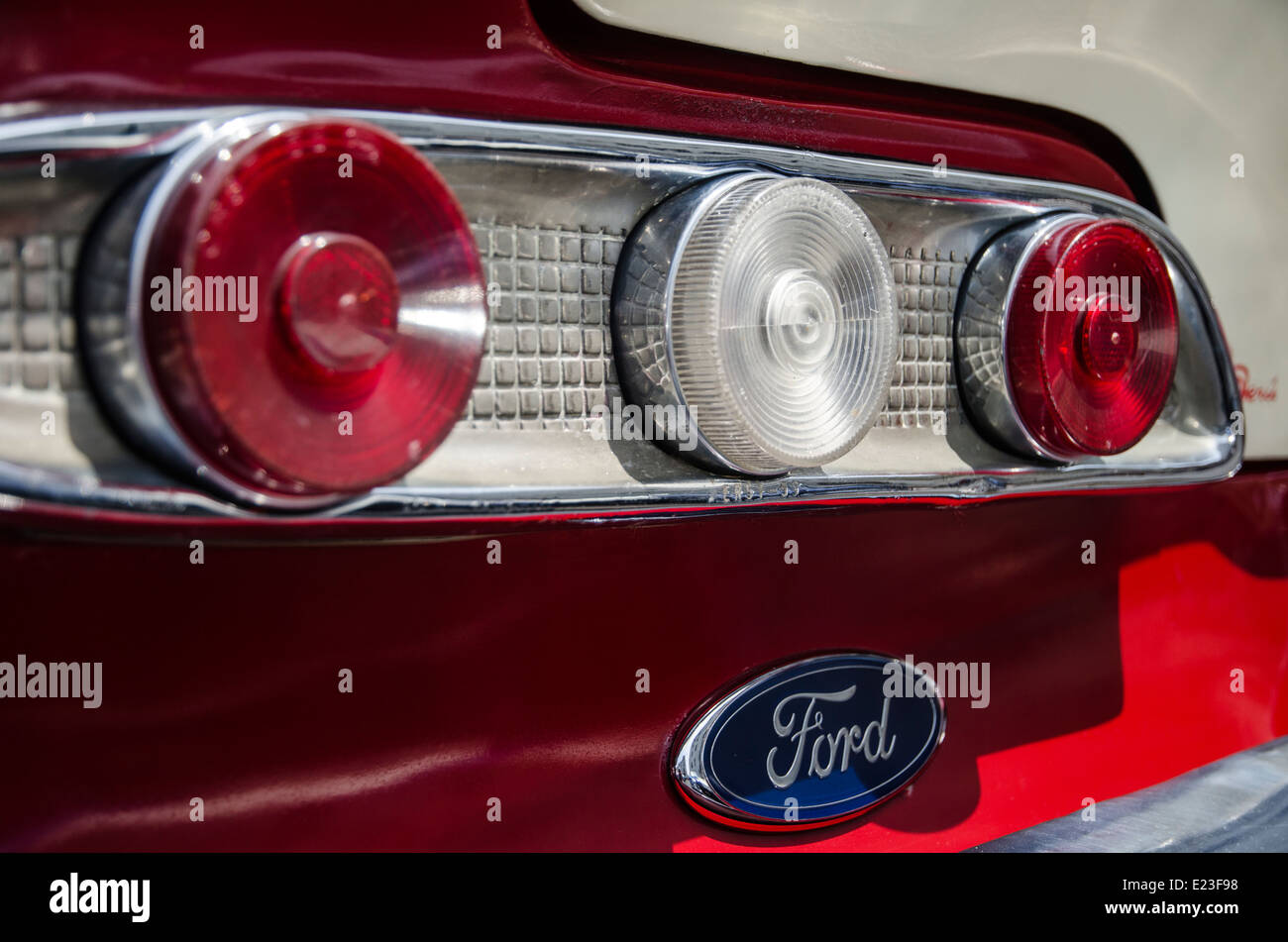 Classic Ford Auto. Stockfoto