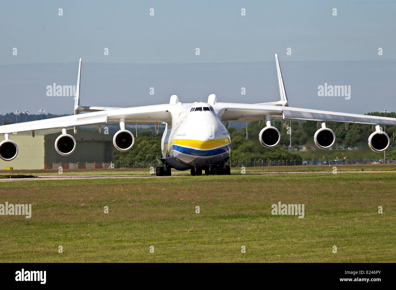Antonov 225 - An-225 "Mriya" Stockfoto
