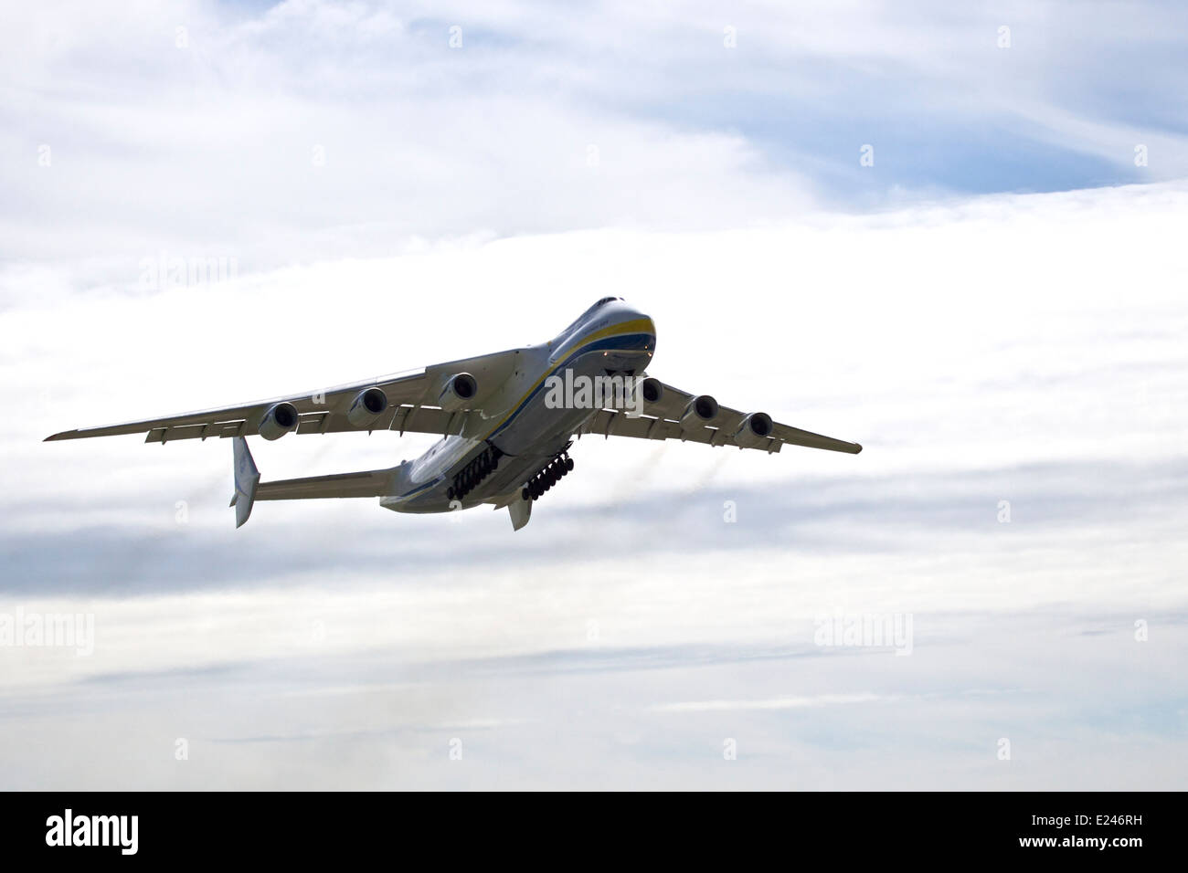 Antonov 225 - An-225 "Mriya" Stockfoto