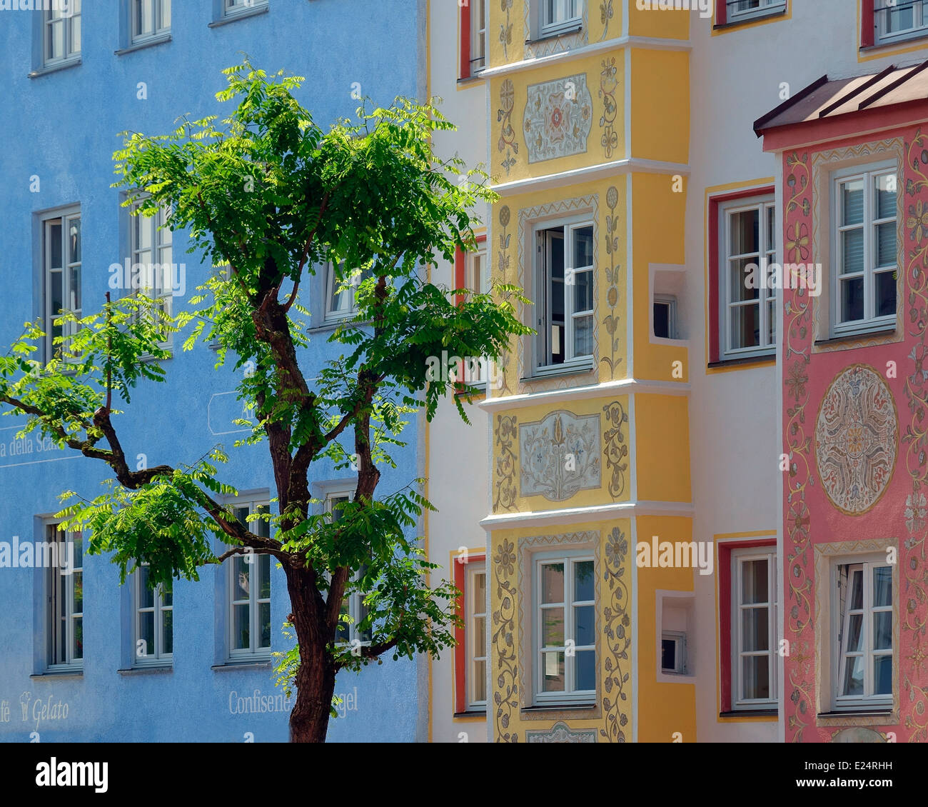 DE - Bayern: Stadt Detail in Wasserburg am Inn Stockfoto
