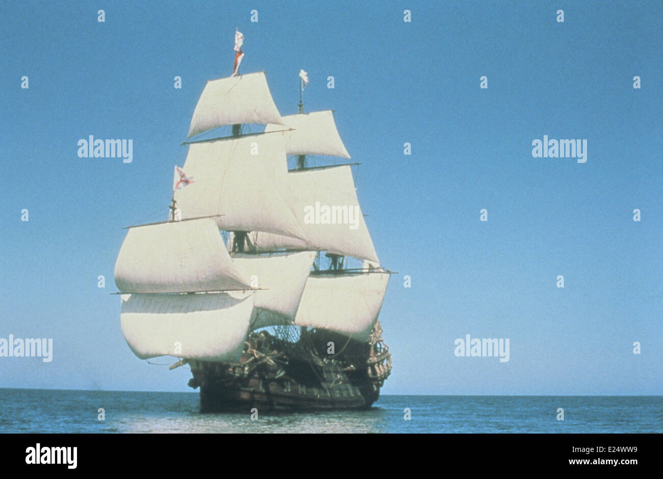 Film still aus "Piraten" (1986). Unter der Regie von Roman Polanski.  Mitwirkende: Piratenschiff, Gallion wo: Etats-Unis wann: 30. Januar 2013 Stockfoto