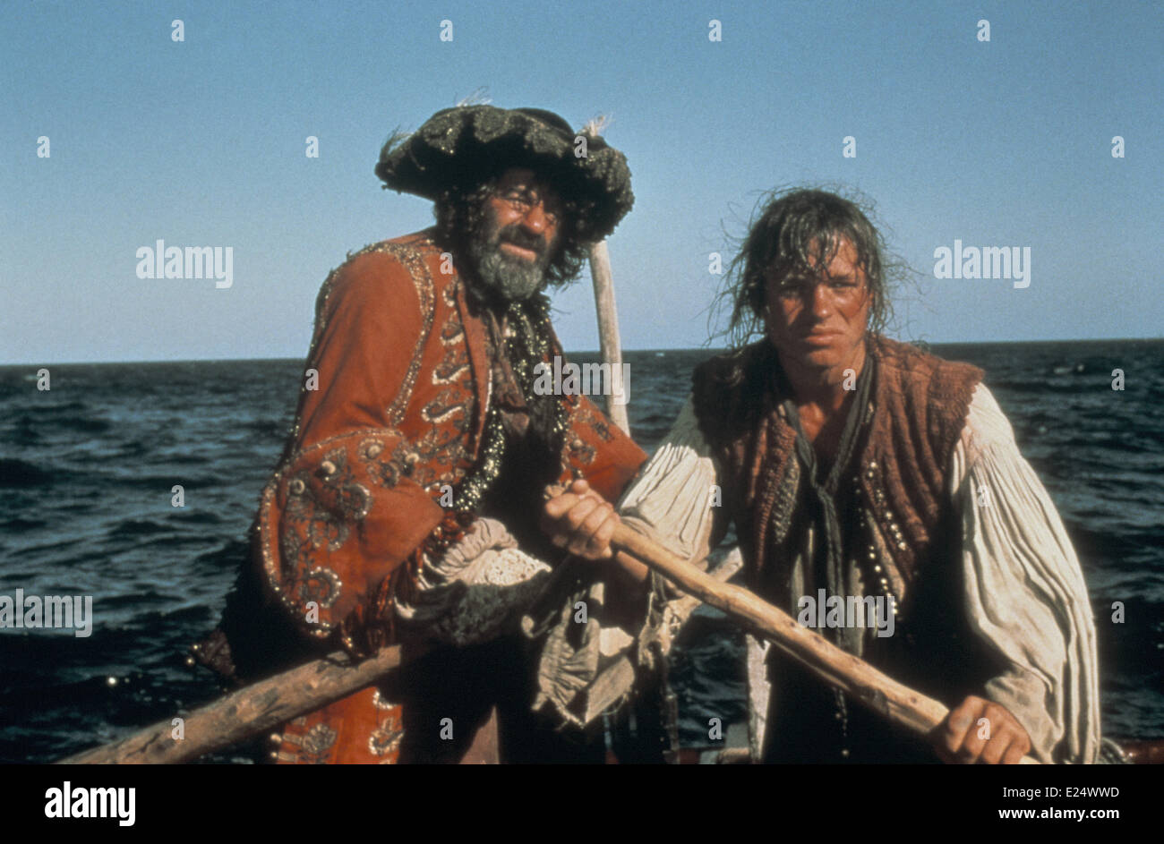 Walter Matthau und Cris Campion im Film '' Piraten '' (1986). Unter der Regie von Roman Polanski.  Mitwirkende: Walter Matthau, Cris Campion wo: Etats-Unis wann: 30. Januar 2013 Stockfoto