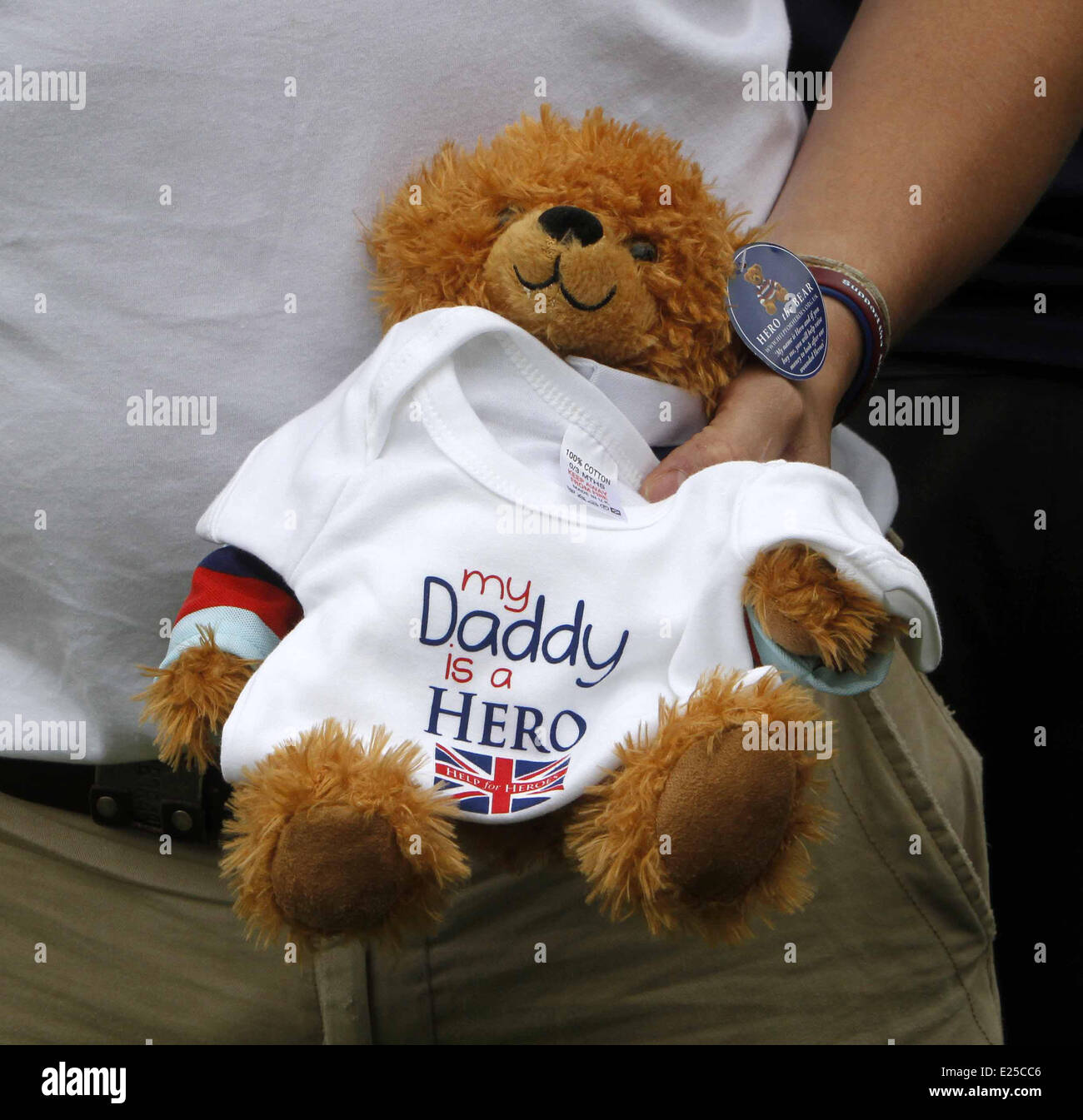 Großbritanniens HRH The Duke of Cambridge, Prinz William und Prinz Harry Hilfe für Helden Recovery Centre in Tedworth House, Wiltshire mit öffnen: Teddy Where: Tidworth, Royaume Uni wenn: 20. Mai 2013 Stockfoto