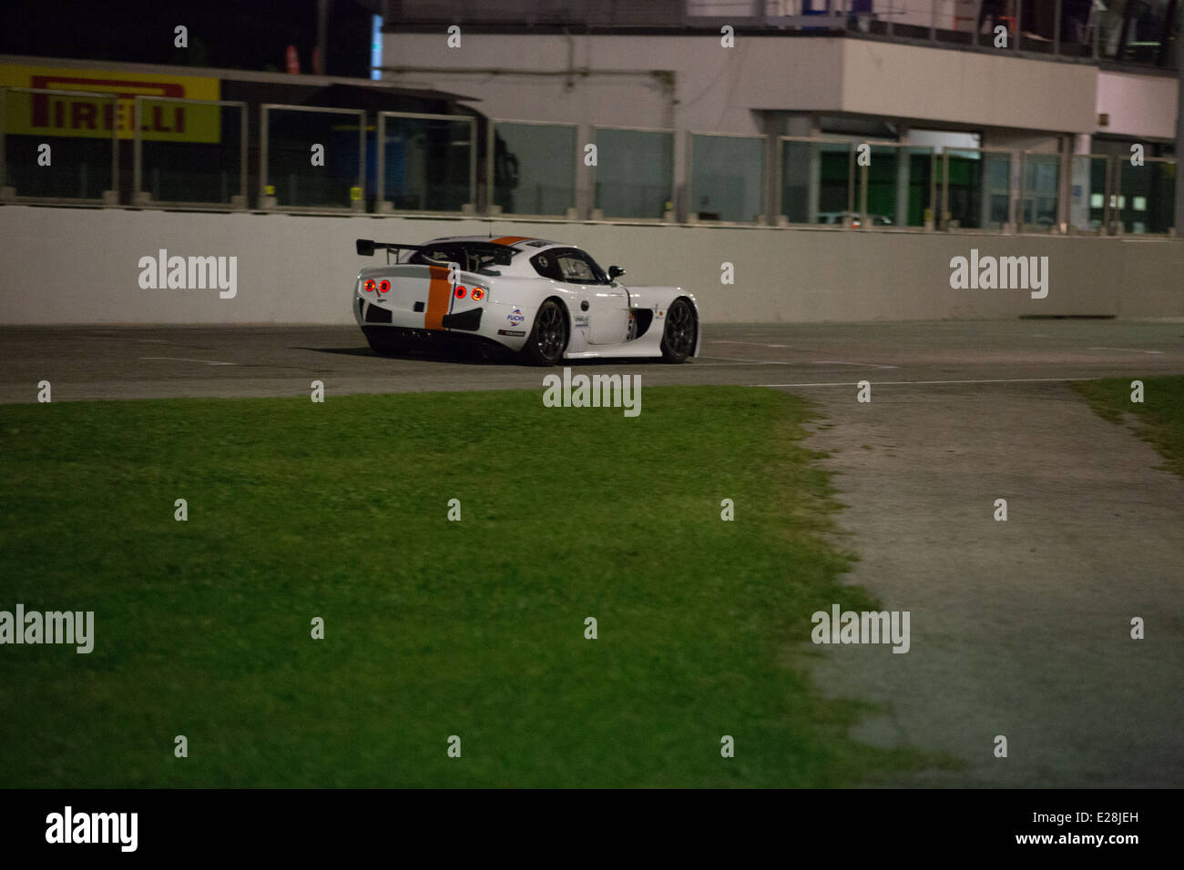 Ginetta G50 PRO of Nova Race Team, angetrieben durch FRAZZA Tiziano (ITA), der europäischen GT4-Serie Stockfoto