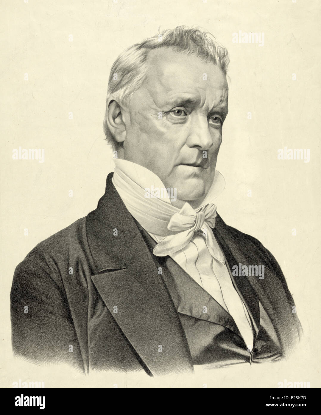 James Buchanan, Jr. 15. Präsident der USA (1857 – 1861) Stockfoto