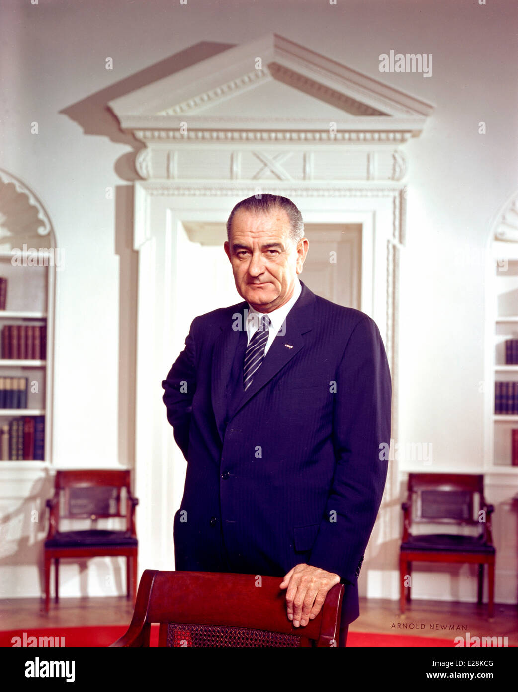 Lyndon B. Johnson, 36. Präsident der Vereinigten Staaten Stockfoto