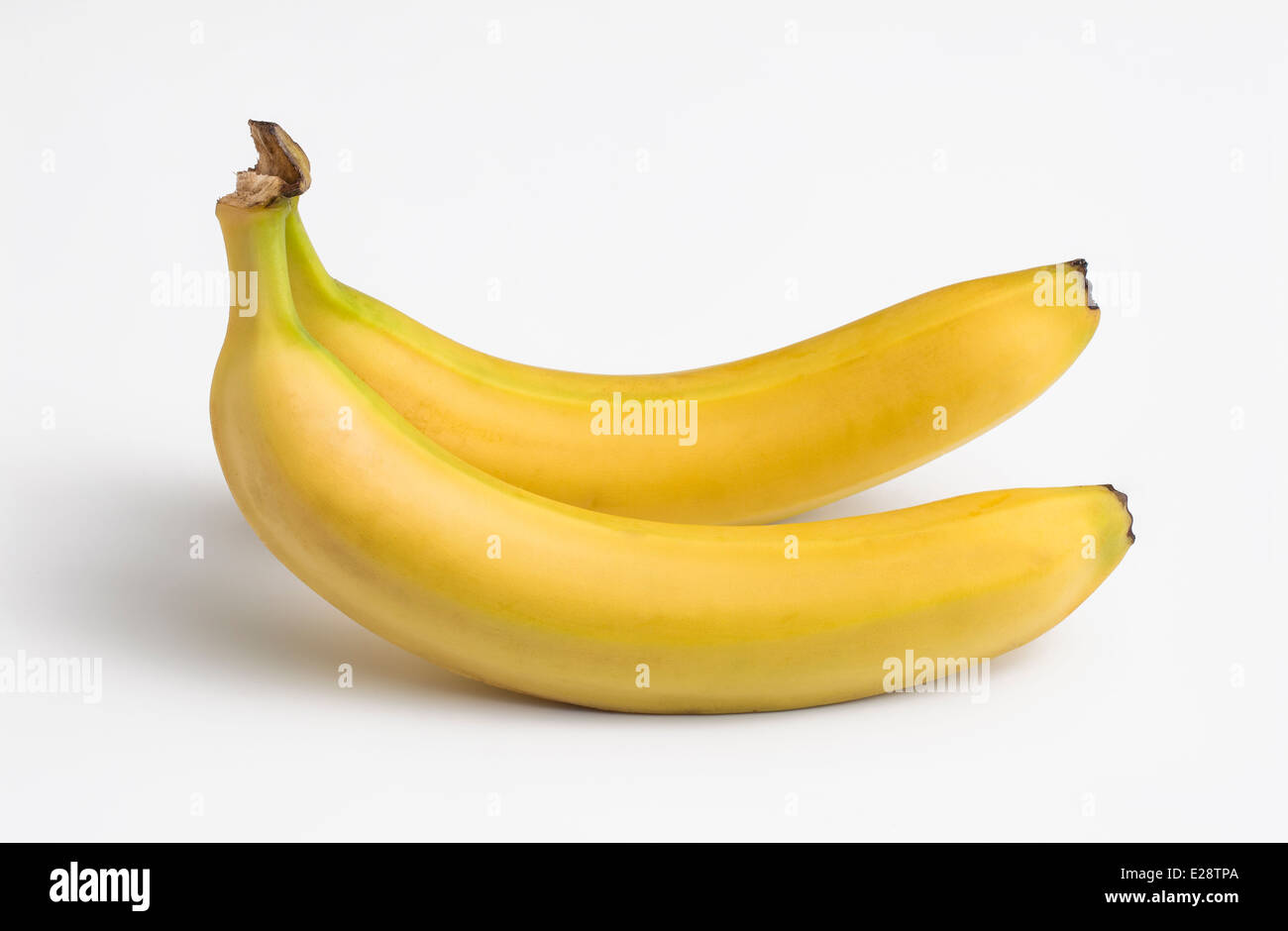 Zwei Bananen Stockfoto