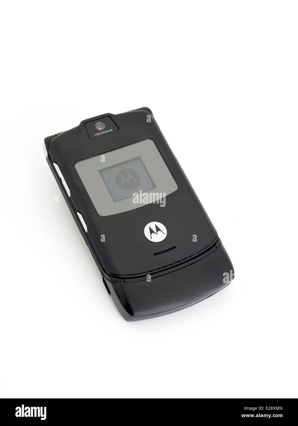Mobile Handy Motorola Razr V3 erschienen 2004 Stockfoto