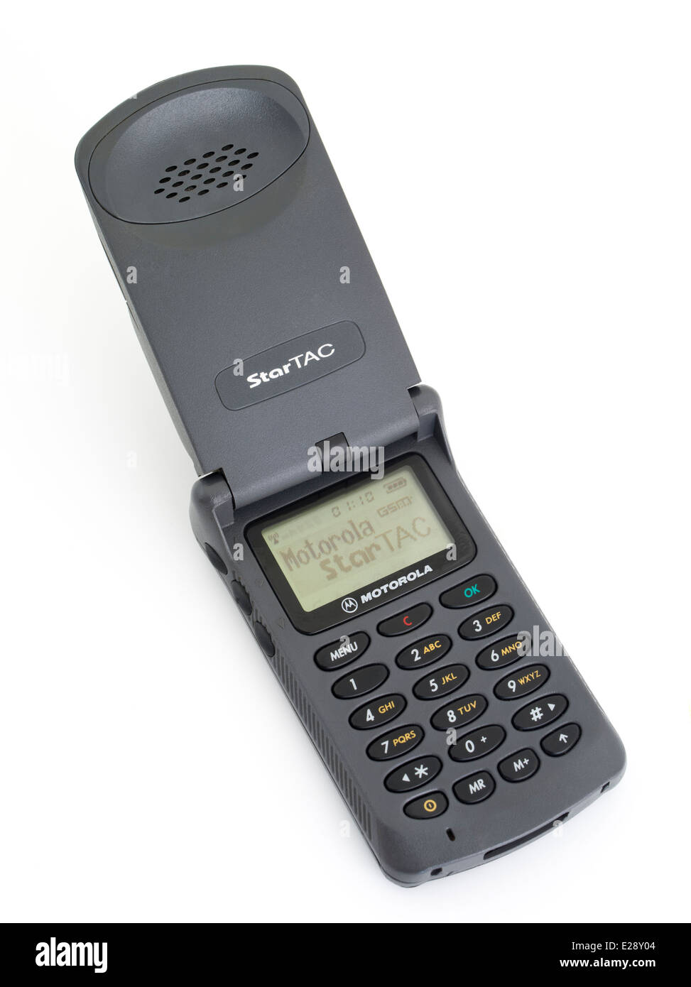 Motorola StarTAC Sterne tac 85. Erste Clamshell / Flip Handy veröffentlicht 1996 Stockfoto