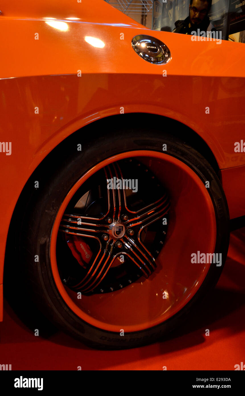 Amercian Muskel Aftermarket Rad Stockfoto