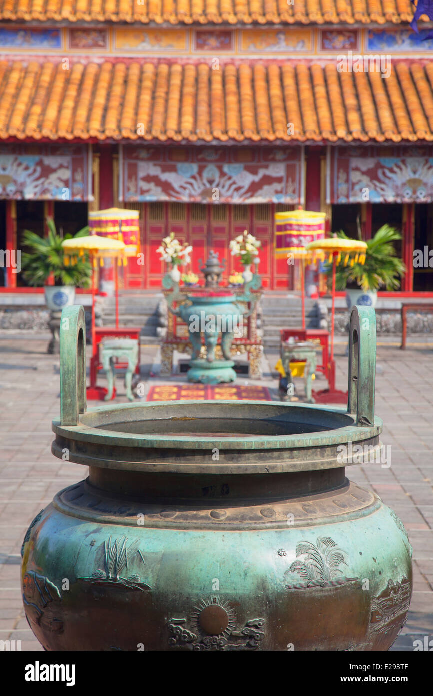 Mieu Tempel im Inneren Zitadelle, Hue, Thua Thien Hue, Vietnam Stockfoto