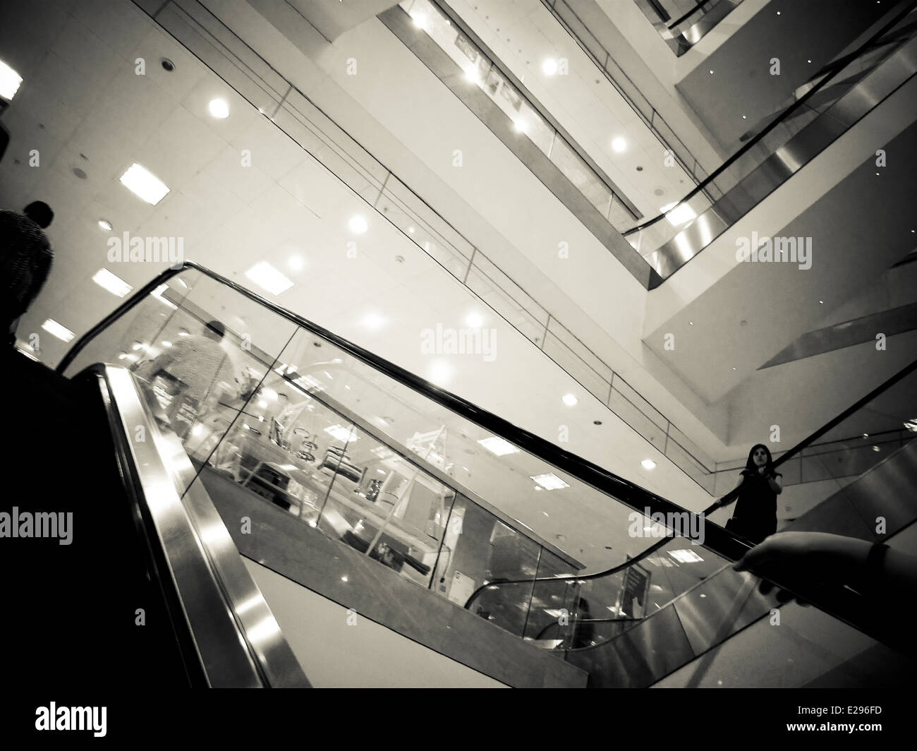 Buchanan Galerien Shopping Centre Glasgow Stockfoto