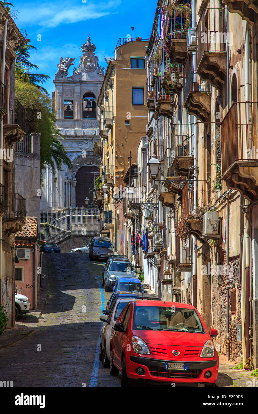 Catania, Altstadt Stockfoto