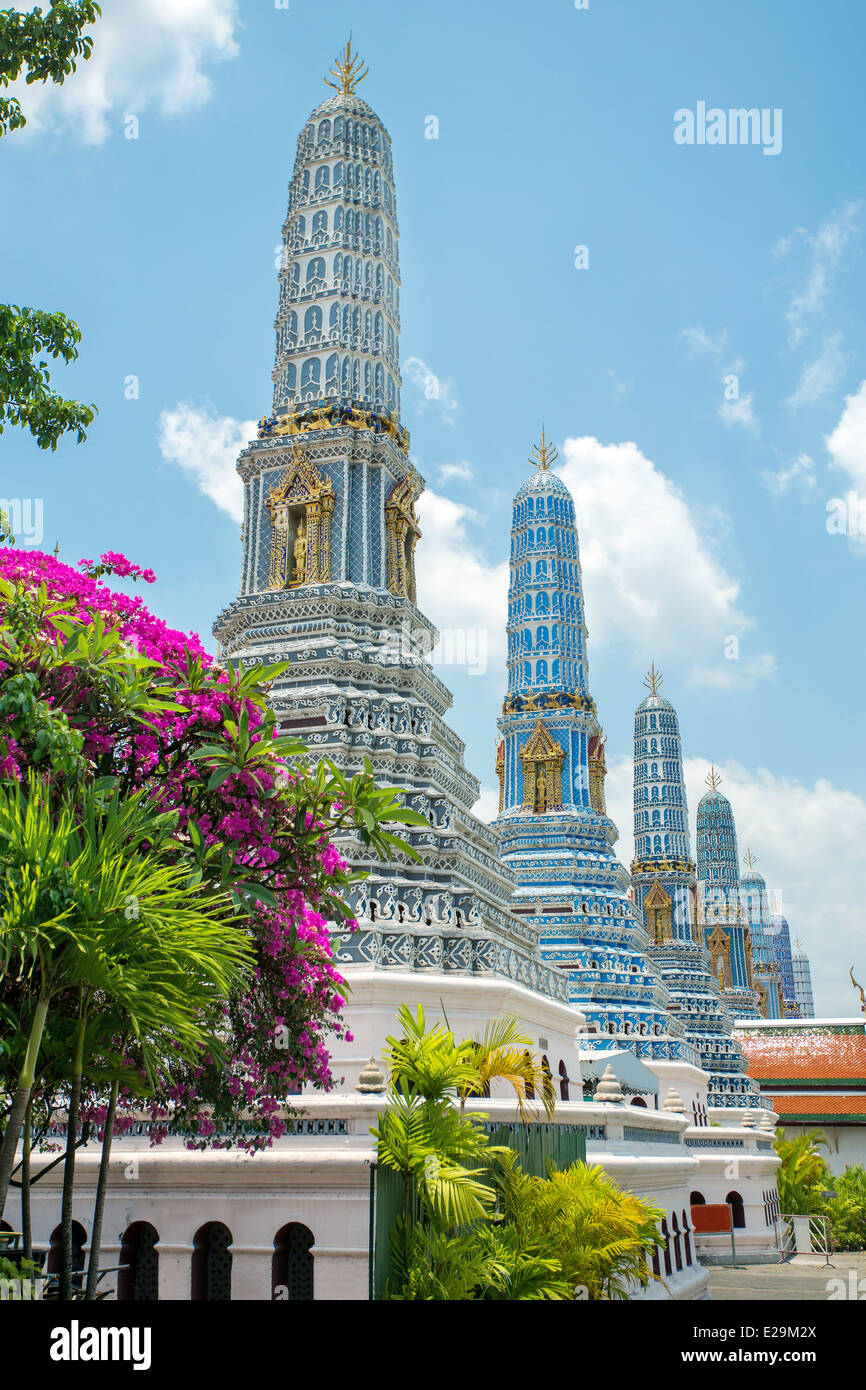 Wat Phra Kaew. Großer Palast, Bangkok, Thailand Stockfoto