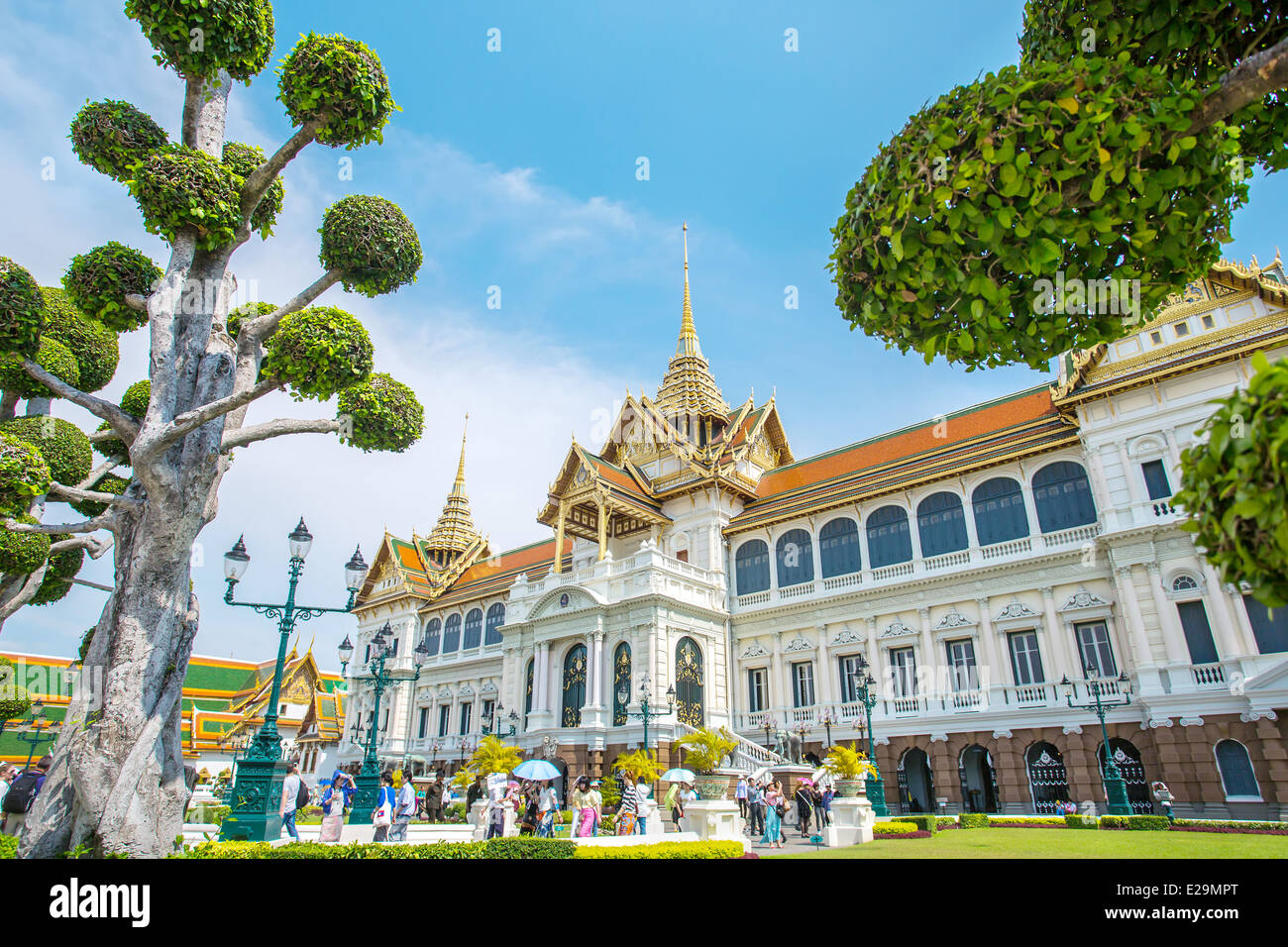 BANGKOK, THAILAND - 18. April 2014, Grand Palace in Bangkok, Thailand Stockfoto