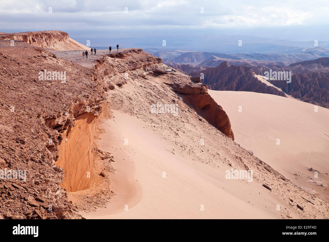 Chile, Antofagasta Region, Atacama-Wüste, San Pedro de Atacama, Death valley Stockfoto