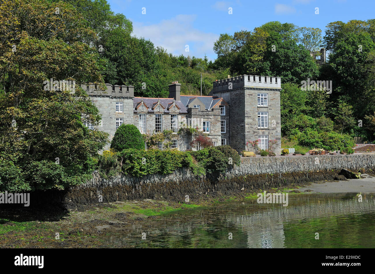 Irland, County Cork, Castletownshend, das Schloss Stockfoto