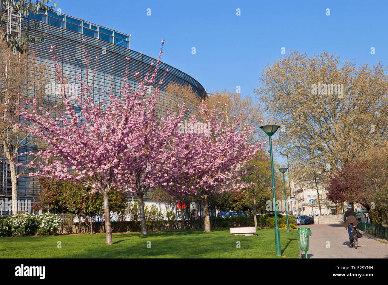 Frankreich, Paris, das Institut du Monde Arabe der Architekt Jean Nouvel und Architektur-Studio Stockfoto