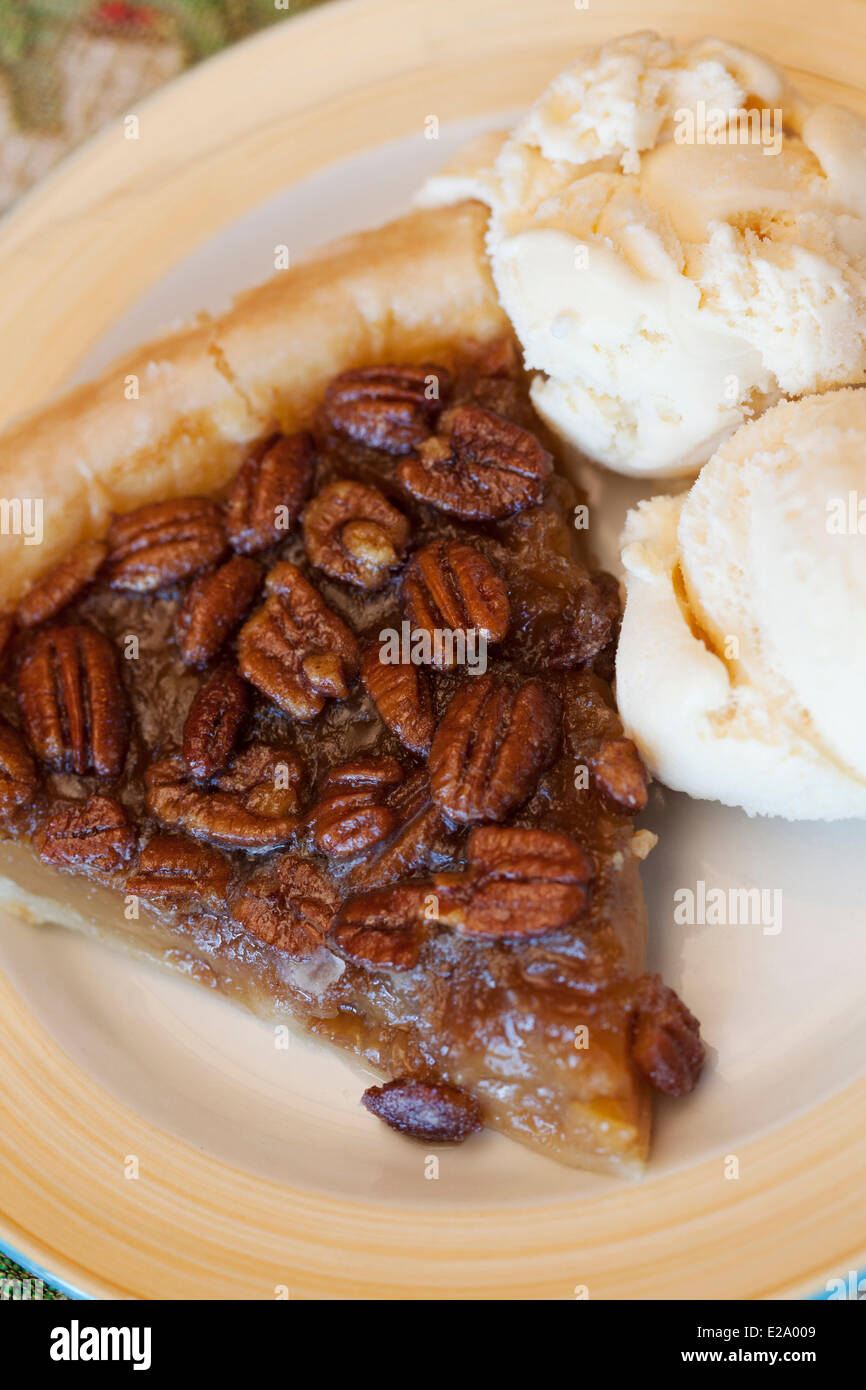 Kanada, Provinz Quebec, Eastern Townships oder Estrie, Frelighsburg, Les Sucreries de l'erable, Dorf Café, sugar Pie mit Stockfoto