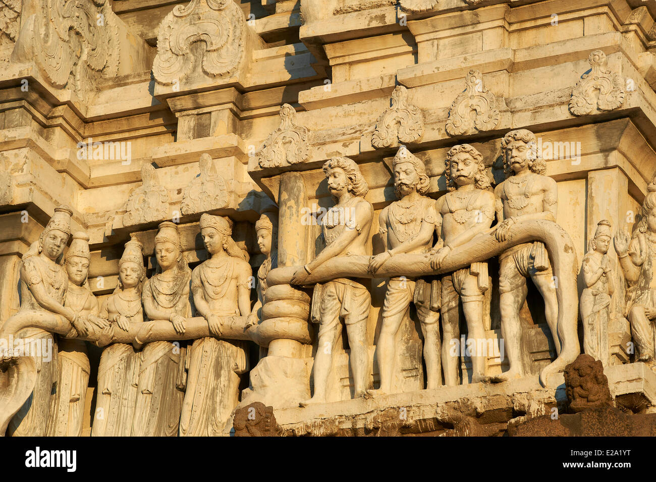 Indien, Tamil Nadu, Tiruvannamalai, Arunachaleswar Staatstempel Stockfoto