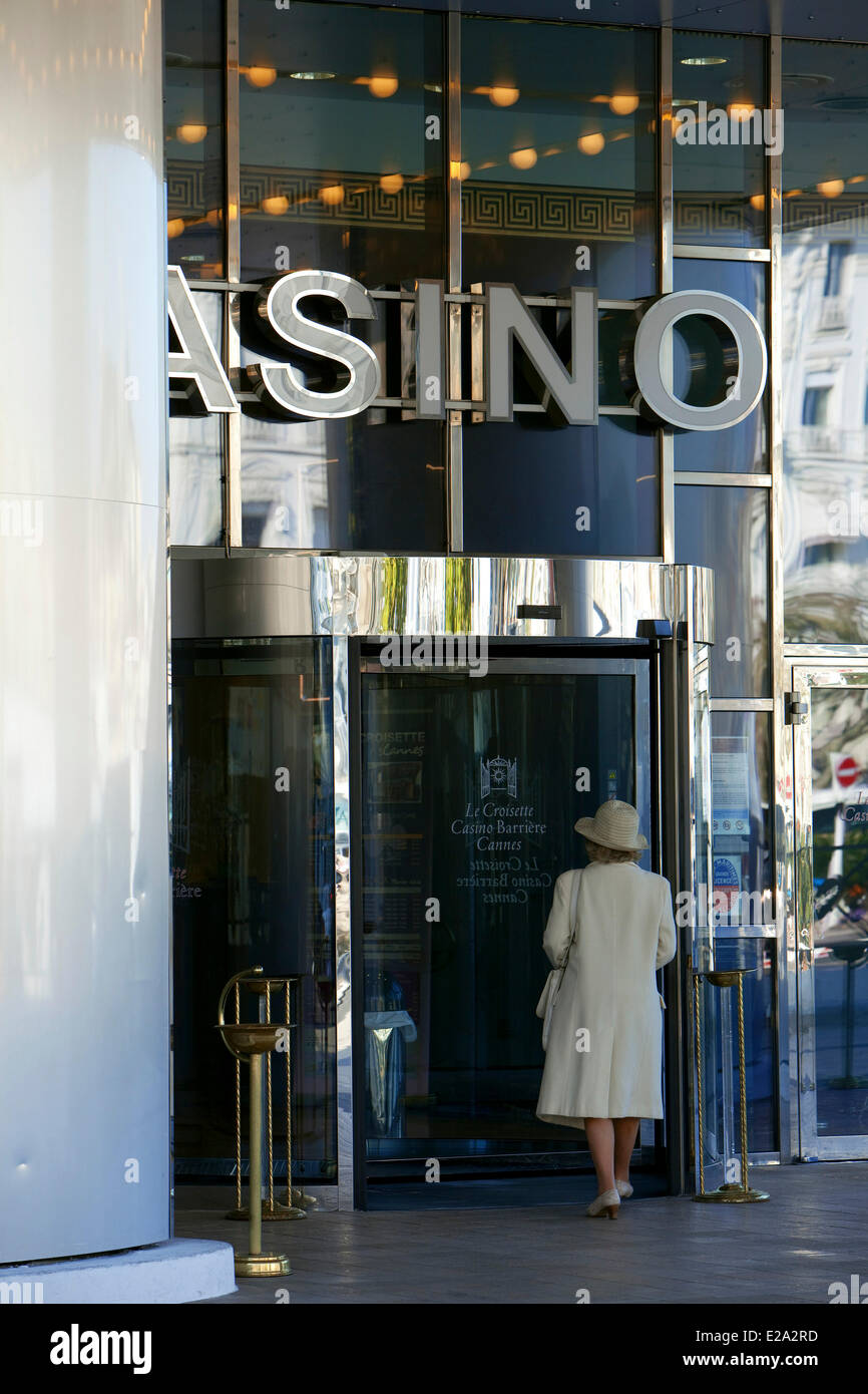 Frankreich, Alpes-Maritimes Cannes, Palais des Festivals, das casino Stockfoto