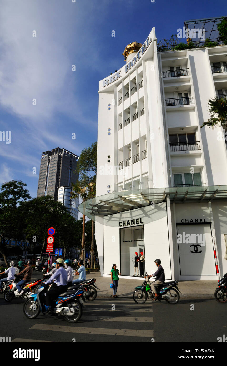 Vietnam, Saigon (Ho-Chi-Minh-Stadt), District 1, Rex hotel Stockfoto