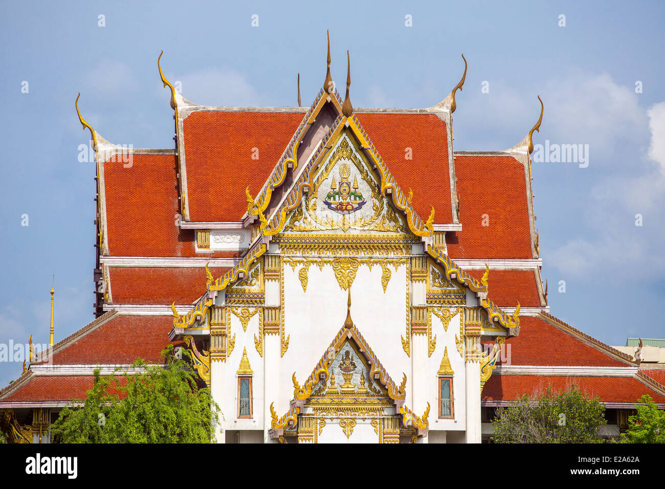Buddhistischer Tempel in Bangkok, Thailand Stockfoto
