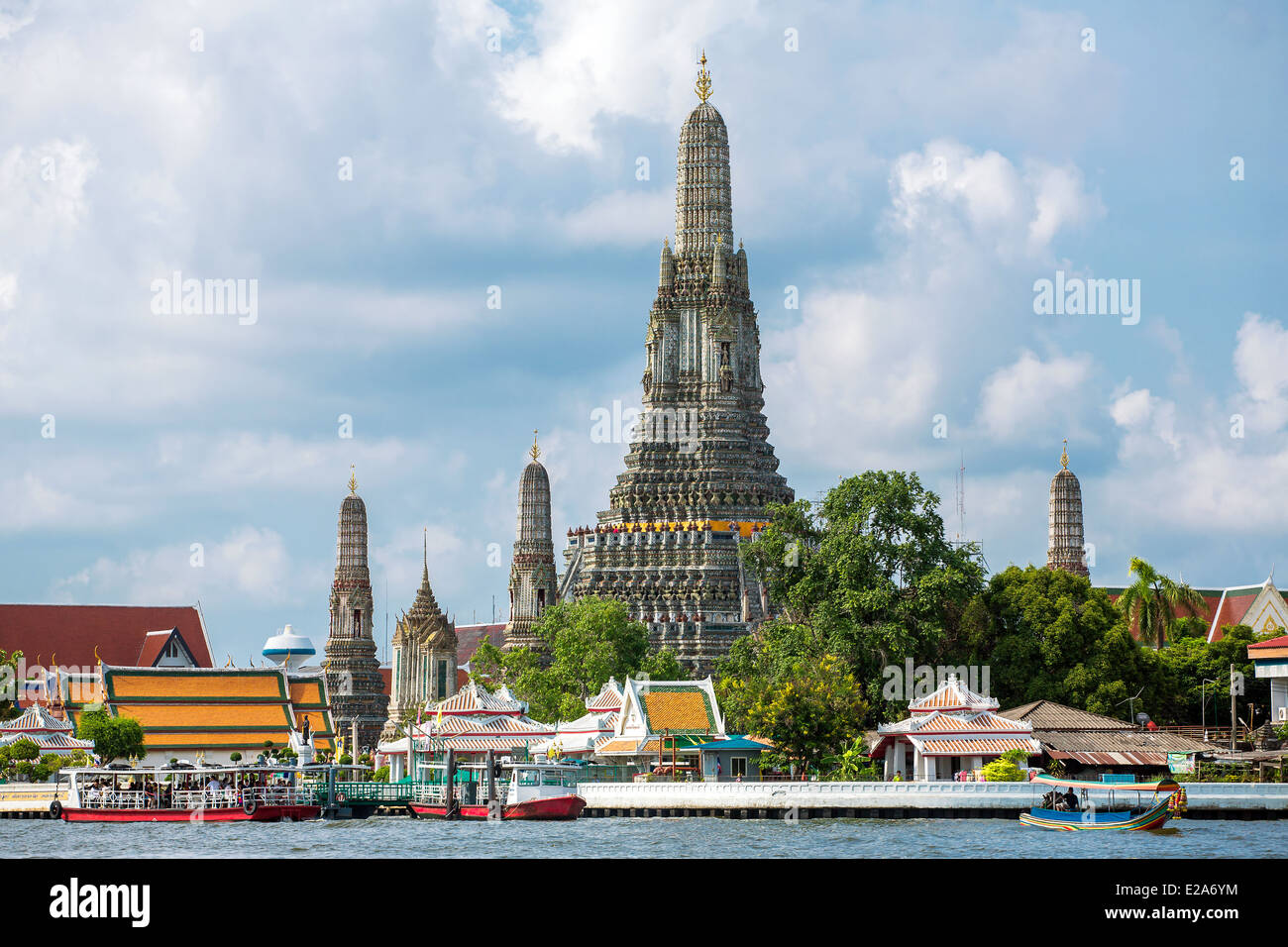 Wat Arun in Bangkok, Thailand Stockfoto