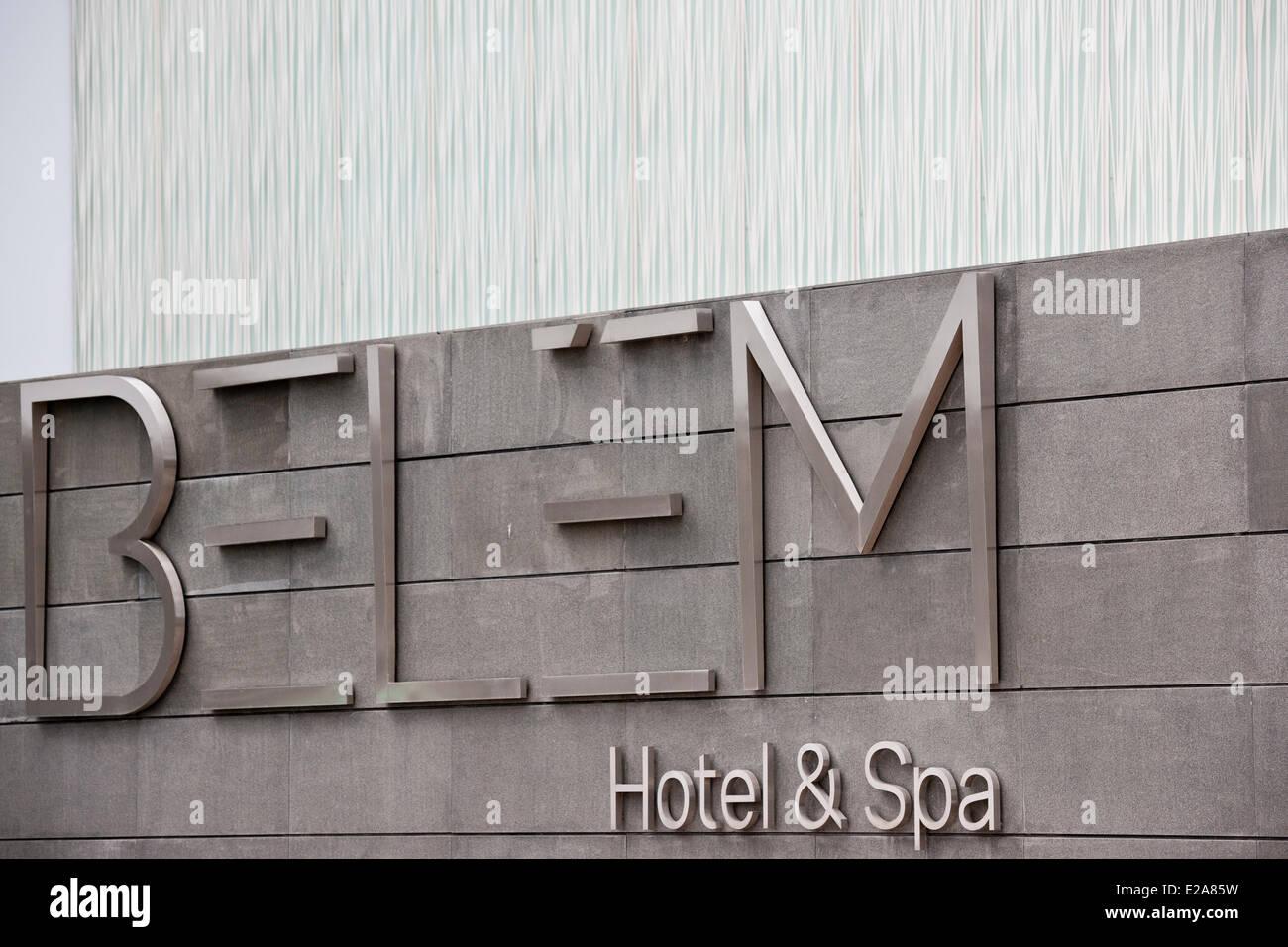 Portugal, Lissabon, Stadtteil Belem, Altis Belém Hotel & Spa ist ein 5 Sterne Designhotel mit Blick auf den Tejo Stockfoto
