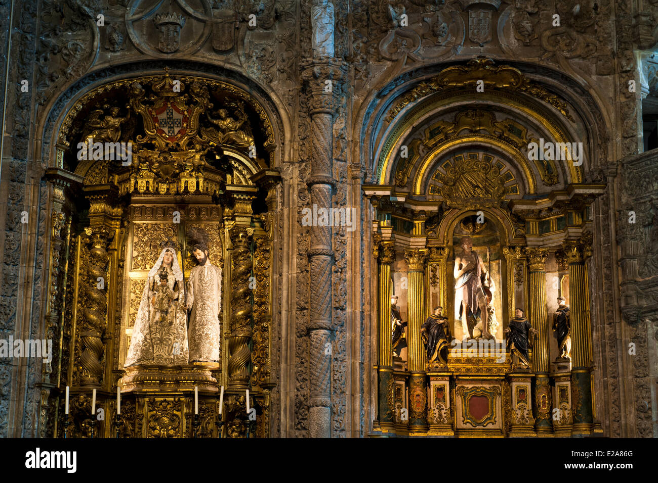 Portugal, Lissabon, Belem Viertel, Hieronymus-Kloster (Mosteiro Dos Jeronimos), Weltkulturerbe der UNESCO, die Stockfoto