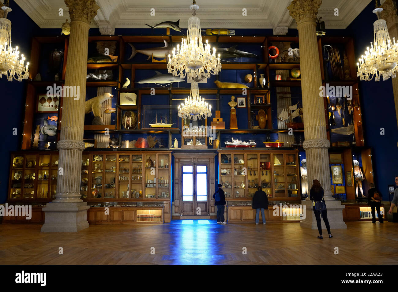 Fürstentum von Monaco, Monaco, das ozeanographische museum Stockfoto
