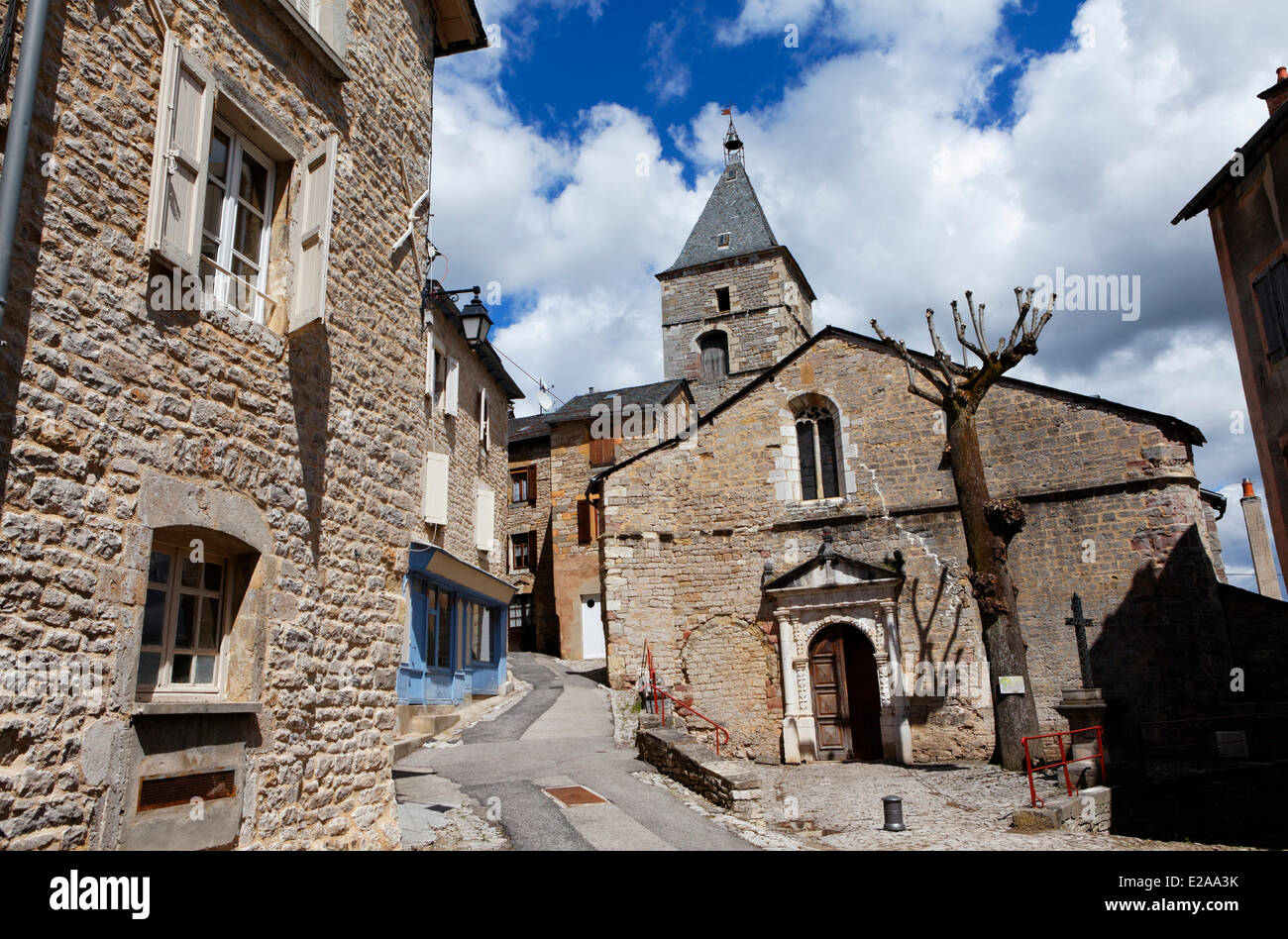 Frankreich, Aveyron, die Causses und Cevennen, mediterrane Agro pastorale Kulturlandschaft, als Weltkulturerbe durch Stockfoto