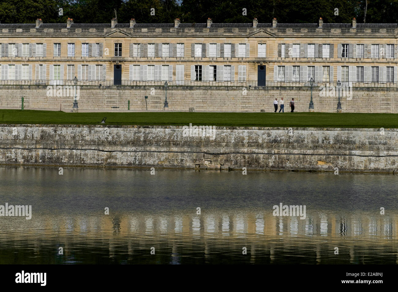 Frankreich, Oise, Chantilly, Schloss Chantilly, gebaut in den 16. und 19. Jahrhundert von Jean Bullant und Honnore Daumet Stockfoto