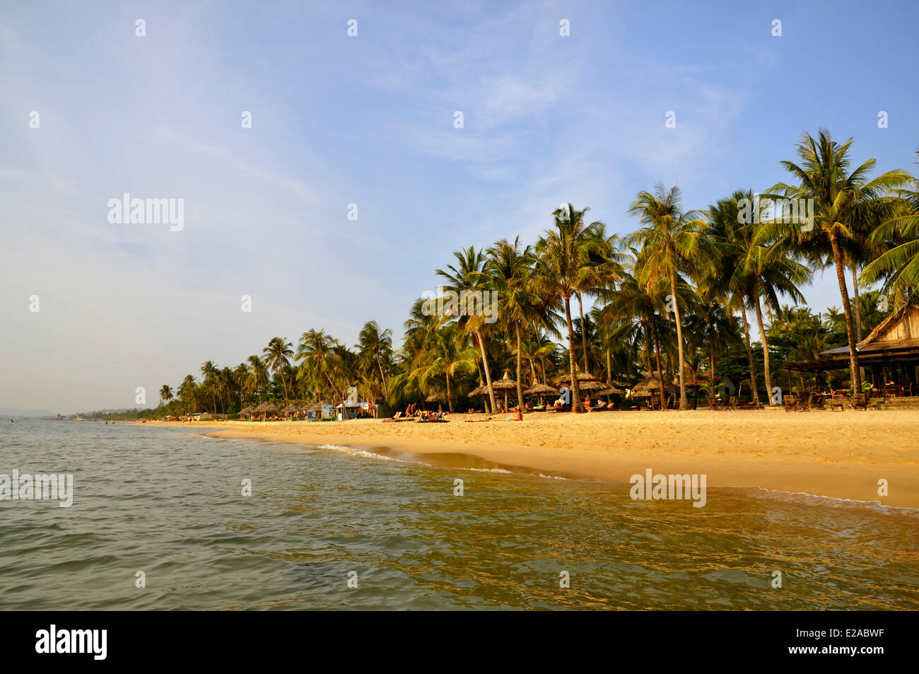 Vietnam, Kien Giang Provinz Phu Quoc, Long Beach Stockfoto