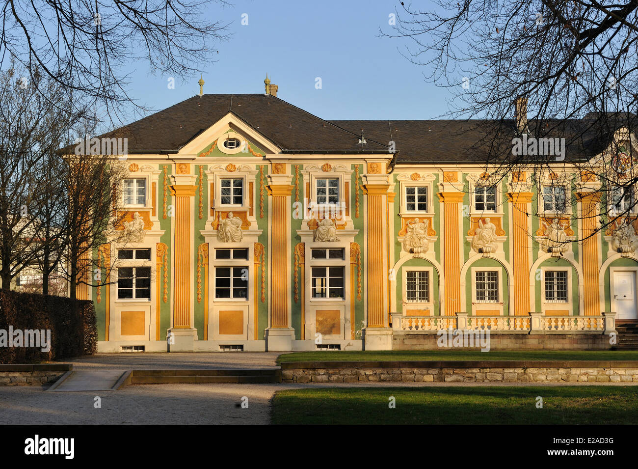 Deutschland, Baden-Württemberg, Kraichgau, Bruchsal, Barockschloss Stockfoto