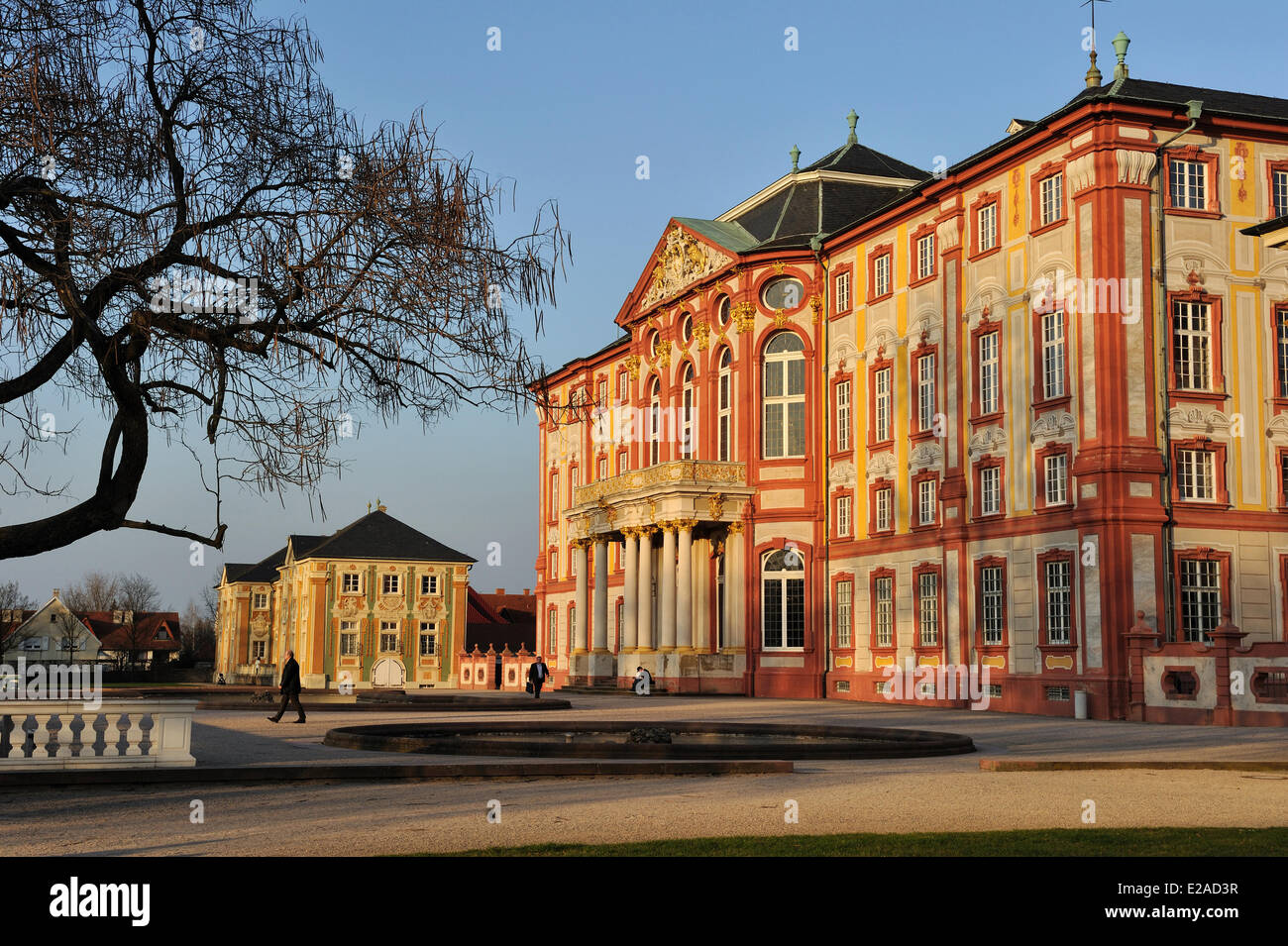 Deutschland, Baden-Württemberg, Kraichgau, Bruchsal, Barockschloss Stockfoto